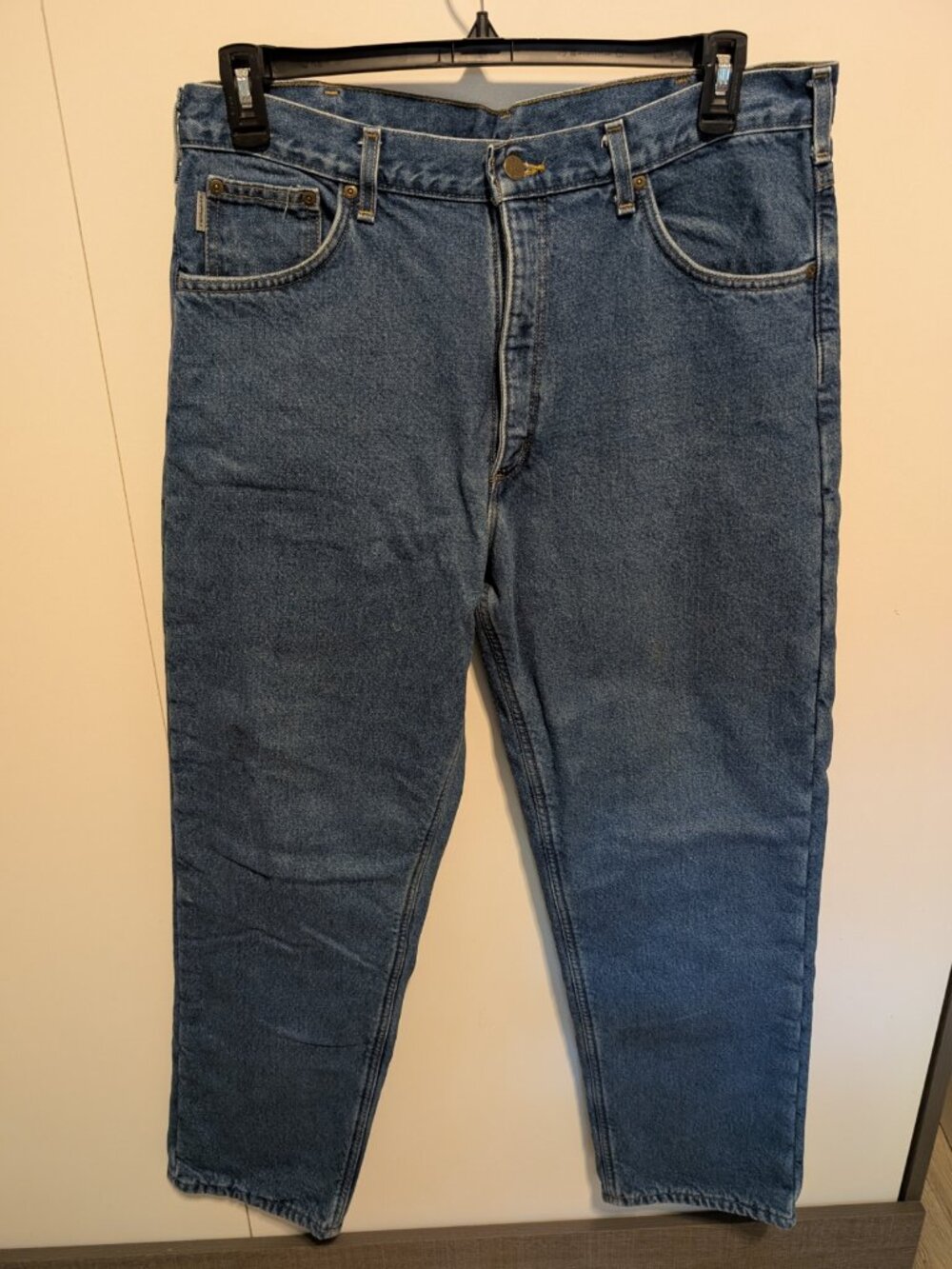 Carhartt B155 DST fleece-lined jeans 36x32